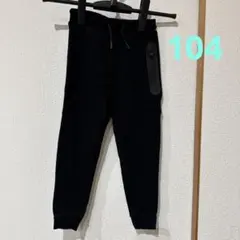 ZARA キッズ　スウェットジョガーパンツ　ブラック　3-4years 104