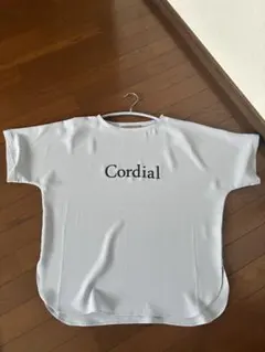 AnnaKerry Tシャツ Cordial ロゴ 半袖のサムネイル