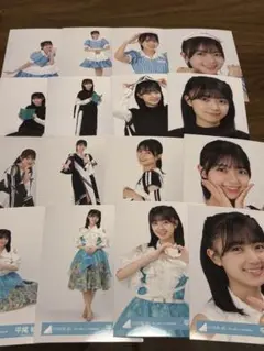 平尾帆夏 日向坂46 ライブ ハロウィン 読書 年末歌唱 生写真 16種コンプ