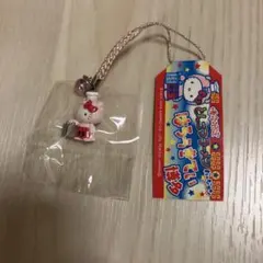 Sanrio ハローキティ 根付け 開運招福 パチンコ玉 2007年 タグ付き