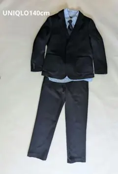 子供用フォーマルスーツセット　ジャージージャケット　ユニクロ　140cm
