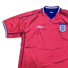 【レトロ】レプリカユニフォーム イングランド サッカーシャツ リバーシブルのサムネイル
