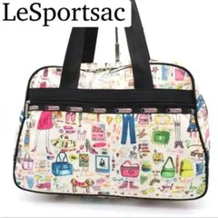 【現状お渡し品】レスポートサック ボストンバッグ セミショルダーバッグ ナイロン