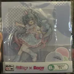 タイトーくじ 初音ミク×RODY B賞 クリアスタンド 初音ミク