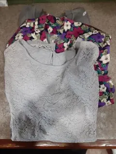 レディース　まとめ売り　Mサイズ　総柄　春秋冬シーズン　10着　D