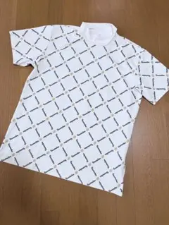 レザレクション モックネックシャツ 伸縮性◎ Lサイズ 総柄のサムネイル