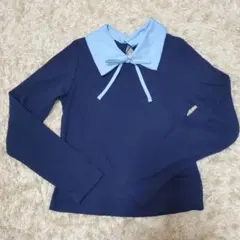 Avail　ニット　トップス　ネイビーのサムネイル
