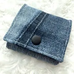 デニム財布　コインケース　小銭入れ　ミニ財布