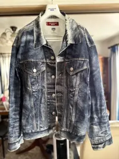 LEVI’S × JUNYA WATANABE MAN デニムジャケット eye JUNYA WATANABE MAN]Levi's BerBerJin デニム転写ジャケット