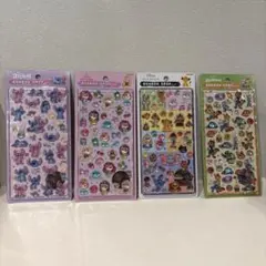 正規品 ディズニー ボンボンドロップシール 4枚セット