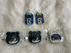 ブルーロック　林檎　潔セット　アクキー　ヘアクリップ