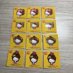 【非売品】4種、計12枚 ハローキティ ヤマト宅急便ヤマト運輸　シールステッカー