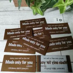 ハンドメイドオリジナルタグIa10枚