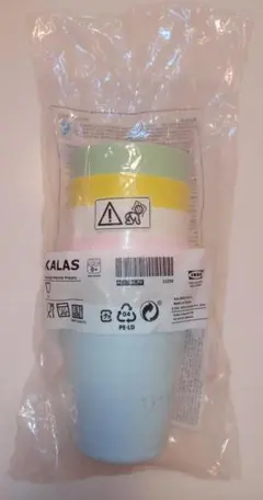 IKEA KALAS コップセット（６個×２セット）