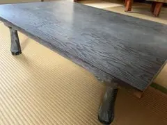 折りたたみ脚 座卓　アンティーク