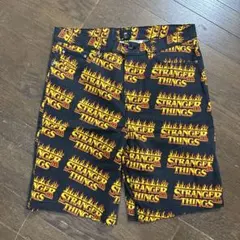 h＆mストレンジャーシングスデニムハーフパンツ　stranger things