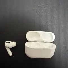 【ジャンク品】片耳のみAirPods Pro 本体 ホワイト 充電ケース付き