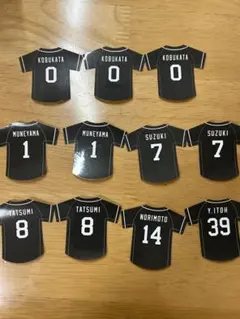 野球 ステッカー 2025 小深田、宗山、鈴木大地、辰己涼介、則本、伊藤裕季也