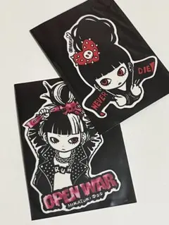 平成レトロステッカー　2枚