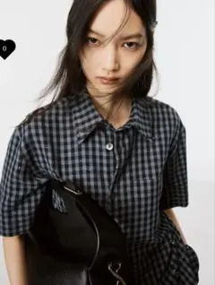 MASU SPARKLING PLAID HALF SLEEVE SHIRTのサムネイル