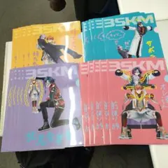 にじさんじ3SKM ×セブンイレブン　オリジナルA4クリアファイル全4種×5