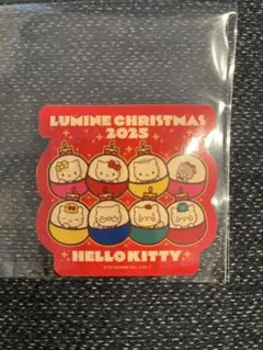 【新品】HELLO KITTY クリスマスステッカー 2025