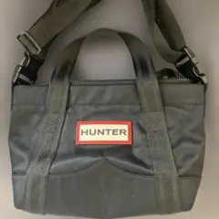 HUNTER ショルダーバッグ ブラック