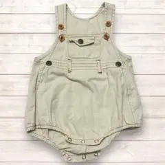 子供服 ベビー服 女の子 男の子 カバーオール サロペット ロンパース シンプル