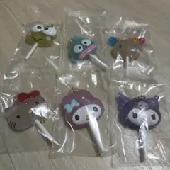 サンリオ カラフルキャンディチャーム 6点セット コンプリート