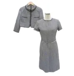 クレージュ courreges ジャケット ワンピース　半袖　チェックのサムネイル