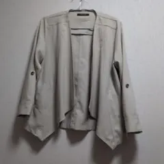 CIAO PANIC ノーカラージャケット ベージュ Mサイズのサムネイル