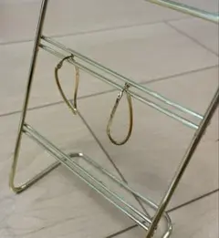 ★お値下げ　ジュエリーツツミ K18イエローゴールド　大ぶり　フープピアス★