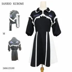 愛*》様 ★美品★ サンリオ クロミ ワンピース M 黒 フリル ロリータ 地雷のサムネイル