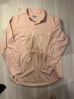 L.L.Bean オレンジ　長袖シャツ M