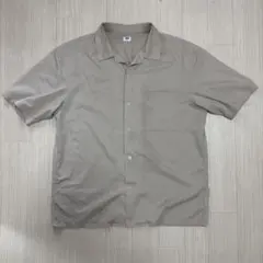 ユニクロ　オープンカラーシャツ　Mサイズ