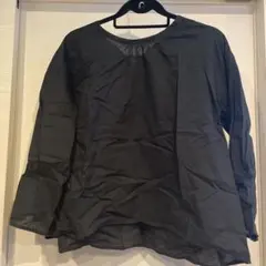 【古着】Samansa Mos2 サマンサモスモス ブラウス ブラック