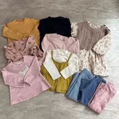 トップス　ボトムス　まとめ売り10点　90㎝
