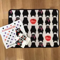 くまモン　ブランケット&今治タオルガーゼハンカチ3枚セット