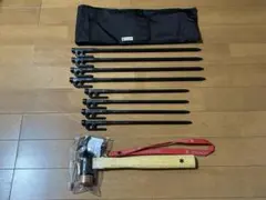 スノーピーク ソリッドステーク＋ペグハンマー＋収納ケース 新品未使用のサムネイル