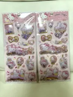 サンリオ　ハローキティ　キラキラカプセルシール