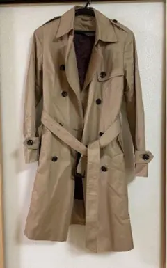 THE SUIT COMPANY ベージュ トレンチコート 38のサムネイル