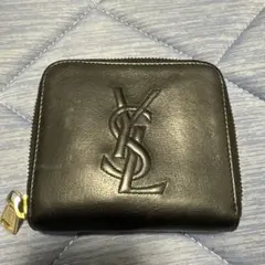 YVES SAINT LAURENT 二つ折り財布 ブラックのサムネイル