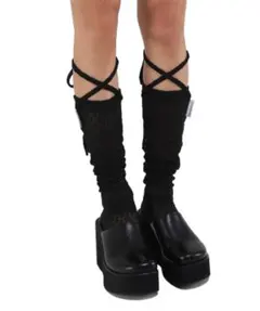 UGLY SHADOW ピンク レッグウォーマー