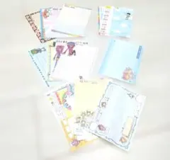 レトロ ファンシー メモ帳 便箋 まとめ売り