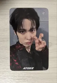 ATEEZ ソウルコン ATINY ZONE 特典 両面トレカ ユノ