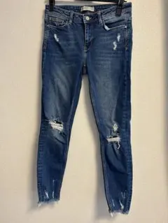 ZARA BASIC Z1975 デニム　ダメージデニム