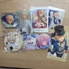 天祥院英智　ぱしゃっつ　スターキーホルダー　ナンジャタウン　缶バッジ　ぶくぶ