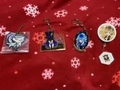 ツイステ アクリルキーホルダー 缶バッジ