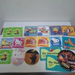 USJステッカー + おまけミニオンズシール5枚