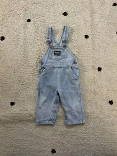 OshKosh ライトブルー デニムオーバーオール